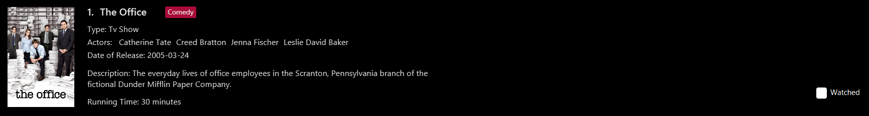 WatchTheOffice